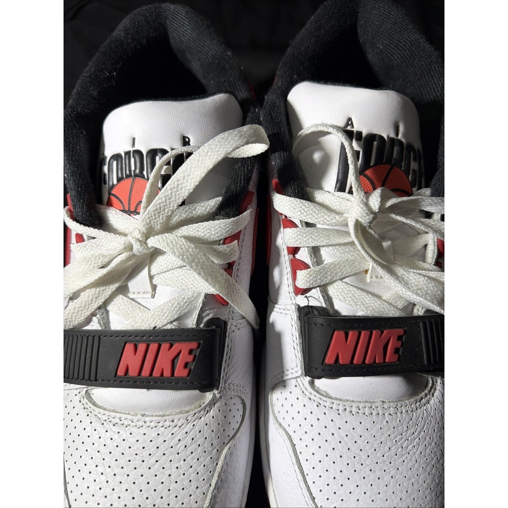 Nike Air Alpha Force 88 Mens 10 White University Red Black DZ4627-100 Basketball - Picture 4 of 7